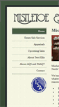 Mobile Screenshot of mistletoesales.net
